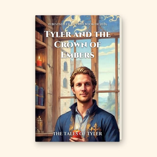 Personalised fiction book for adults: a comedy novel with the recipient illustrated on the cover